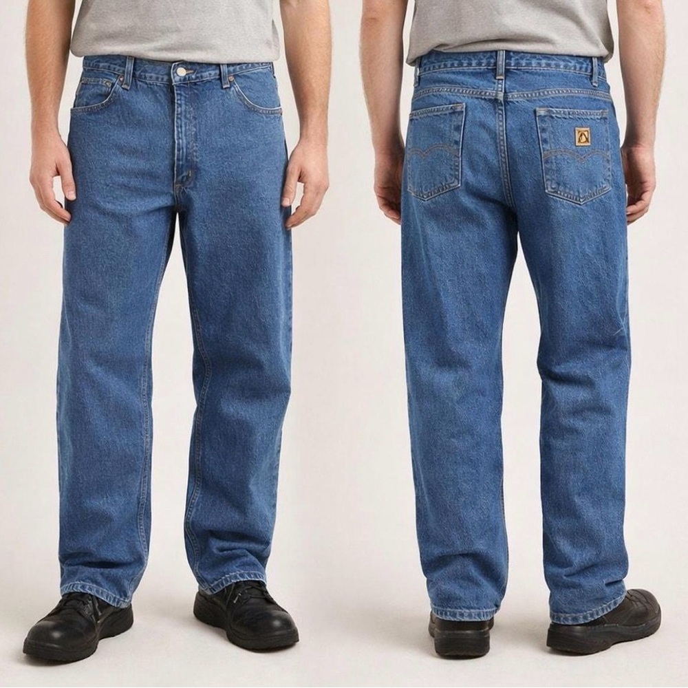 Carhartt Men's Straight Blue Jeans